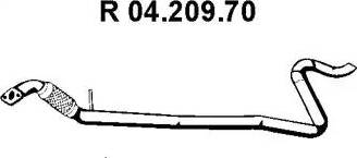 Eberspächer 04.209.70 - Tubo gas scarico autozon.pro