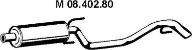 Eberspächer 08.402.80 - Silenziatore centrale autozon.pro