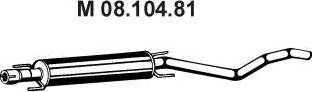 Eberspächer 08.104.81 - Silenziatore centrale autozon.pro