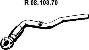 Eberspächer 08.103.70 - Tubo gas scarico autozon.pro