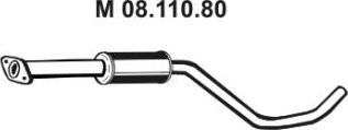 Eberspächer 08.110.80 - Silenziatore centrale autozon.pro