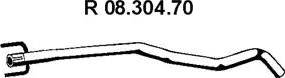 Eberspächer 08.304.70 - Tubo gas scarico autozon.pro