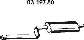 Eberspächer 03.197.80 - Silenziatore centrale autozon.pro