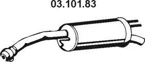 Eberspächer 03.101.83 - Silenziatore posteriore autozon.pro
