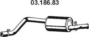 Eberspächer 03.186.83 - Silenziatore posteriore autozon.pro