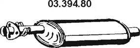 Eberspächer 03.394.80 - Silenziatore centrale autozon.pro