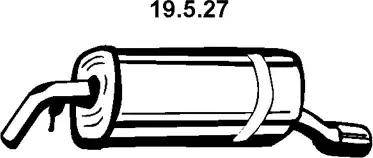 Eberspächer 19.5.27 - Silenziatore posteriore autozon.pro