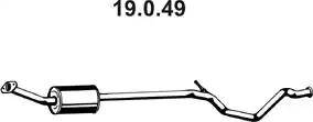 Eberspächer 19.0.49 - Silenziatore centrale autozon.pro