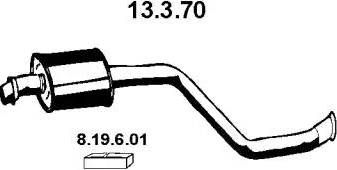 Eberspächer 13.3.70 - Silenziatore centrale autozon.pro