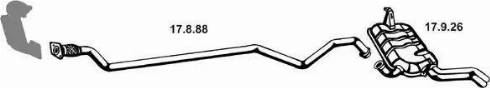 Eberspächer 132318 - Impianto gas scarico autozon.pro