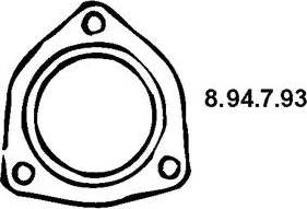 Eberspächer 8.94.7.93 - Guarnizione, Tubo gas scarico autozon.pro