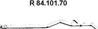 Eberspächer 84.101.70 - Tubo gas scarico autozon.pro