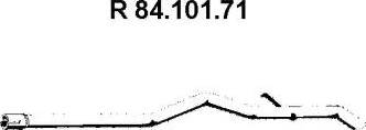 Eberspächer 84.101.71 - Tubo gas scarico autozon.pro