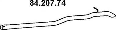 Eberspächer 84.207.74 - Tubo gas scarico autozon.pro