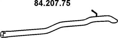 Eberspächer 84.207.75 - Tubo gas scarico autozon.pro