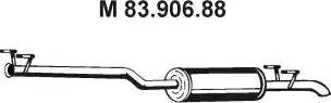 Eberspächer 83.906.88 - Silenziatore centrale autozon.pro