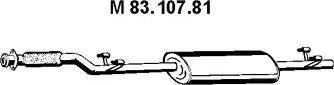 Eberspächer 83.107.81 - Silenziatore centrale autozon.pro