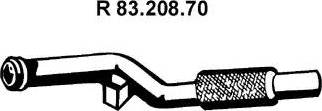 Eberspächer 83.208.70 - Tubo gas scarico autozon.pro