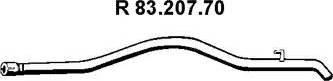 Eberspächer 83.207.70 - Tubo gas scarico autozon.pro