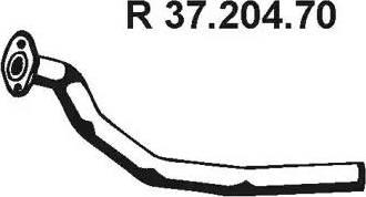 Eberspächer 37.204.70 - Tubo gas scarico autozon.pro
