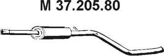 Eberspächer 37.205.80 - Silenziatore centrale autozon.pro