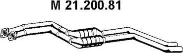 Eberspächer 21.200.81 - Silenziatore centrale autozon.pro