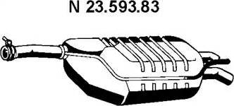 Eberspächer 23.593.83 - Silenziatore posteriore autozon.pro