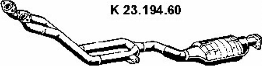 Eberspächer 23.194.60 - Catalizzatore autozon.pro