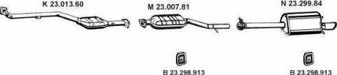 Eberspächer 232391 - Impianto gas scarico autozon.pro