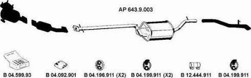 Eberspächer AP_2151 - Impianto gas scarico autozon.pro