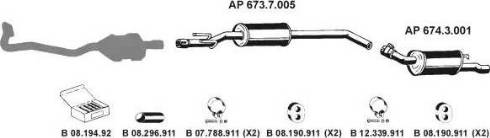 Eberspächer AP_2276 - Impianto gas scarico autozon.pro