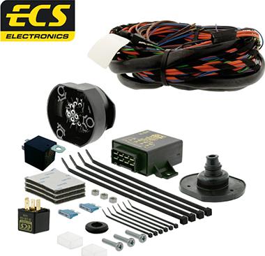 ECS AF-004-DB - Kit elettrico, Gancio traino autozon.pro