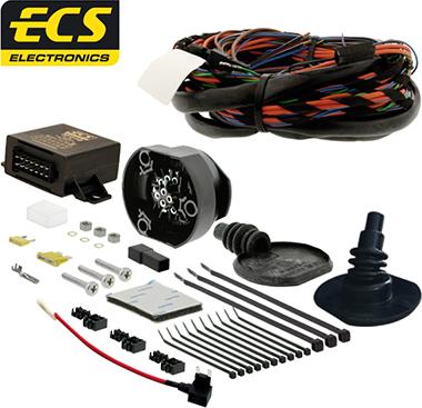 ECS PE-084-D1 - Kit elettrico, Gancio traino autozon.pro