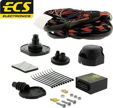 ECS AU-060-B1 - Kit elettrico, Gancio traino autozon.pro