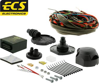 ECS AU-037-B1 - Kit elettrico, Gancio traino autozon.pro