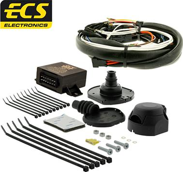 ECS OP-077-B1 - Kit elettrico, Gancio traino autozon.pro