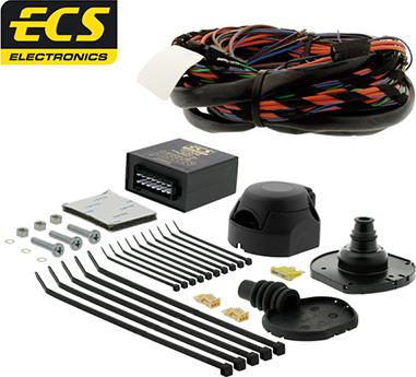 ECS AU-077-B1 - Kit elettrico, Gancio traino autozon.pro