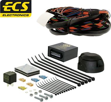 ECS AU-077-H1 - Kit elettrico, Gancio traino autozon.pro