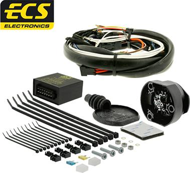 ECS BW-028-D1 - Kit elettrico, Gancio traino autozon.pro