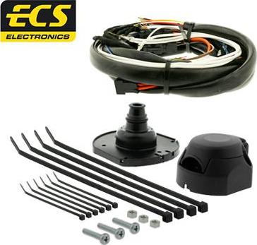 ECS CH-012-BB - Kit elettrico, Gancio traino autozon.pro