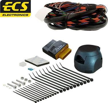 ECS CIT-010-B - Kit elettrico, Gancio traino autozon.pro