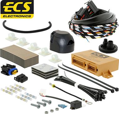 ECS FI-027-BL - Kit elettrico, Gancio traino autozon.pro