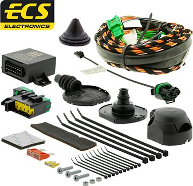 ECS CT-050-B1 - Kit elettrico, Gancio traino autozon.pro