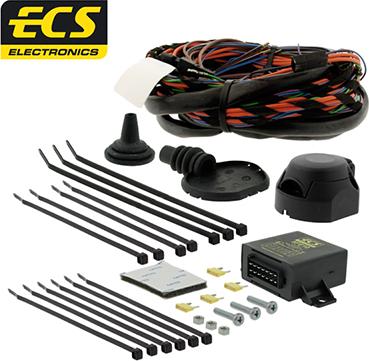 ECS CT-051-B1 - Kit elettrico, Gancio traino autozon.pro