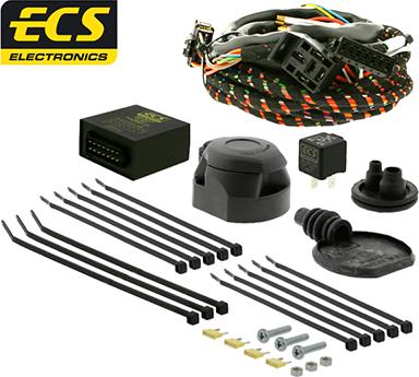 ECS FI-017-BB - Kit elettrico, Gancio traino autozon.pro