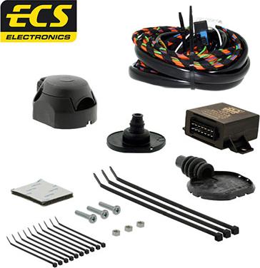 ECS CT-052-B1 - Kit elettrico, Gancio traino autozon.pro