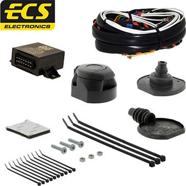 ECS CT-052-D1 - Kit elettrico, Gancio traino autozon.pro