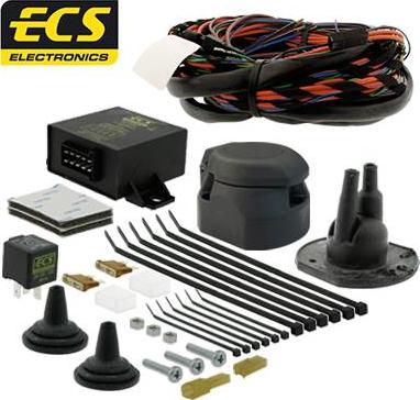 ECS CT-012-DL - Kit elettrico, Gancio traino autozon.pro