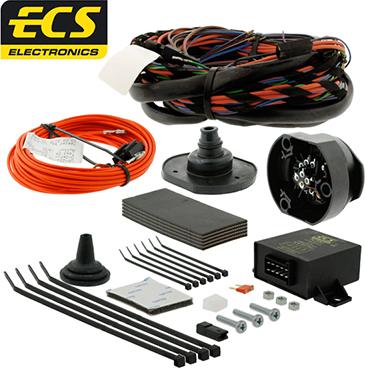 ECS FR-074-H1 - Kit elettrico, Gancio traino autozon.pro