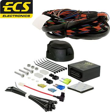 ECS FR-106-H1 - Kit elettrico, Gancio traino autozon.pro